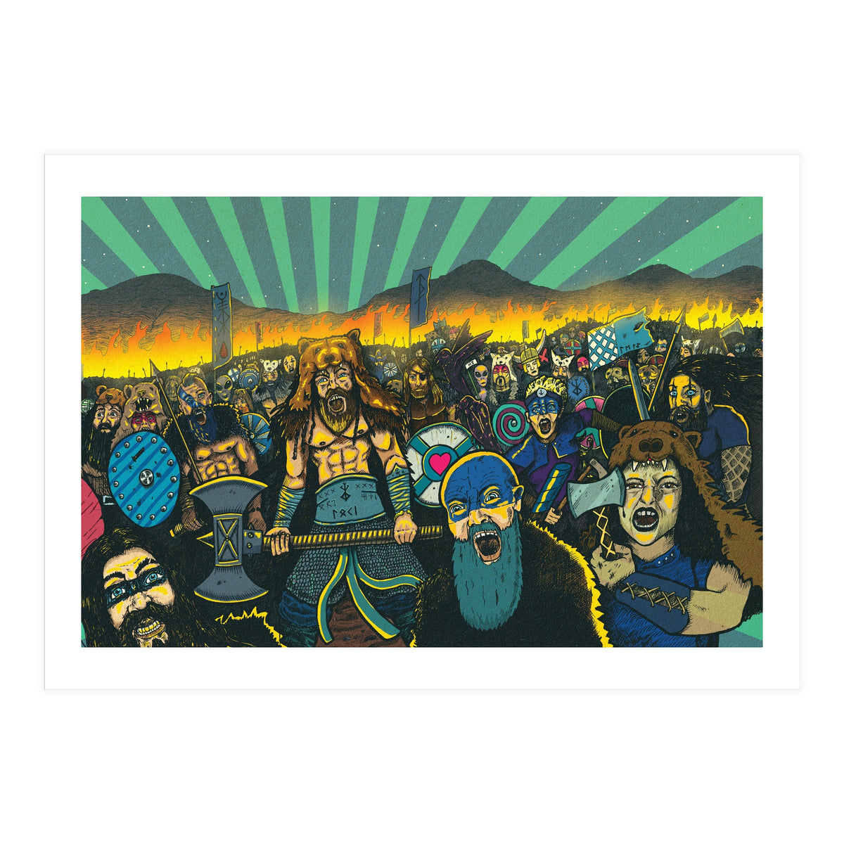 Ostmen Kviek IPA 6.2% ABV Hammerton x Abbeydale  (Print Only)