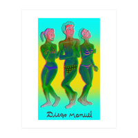 Bailando En La Playa 7 3d (Print Only)