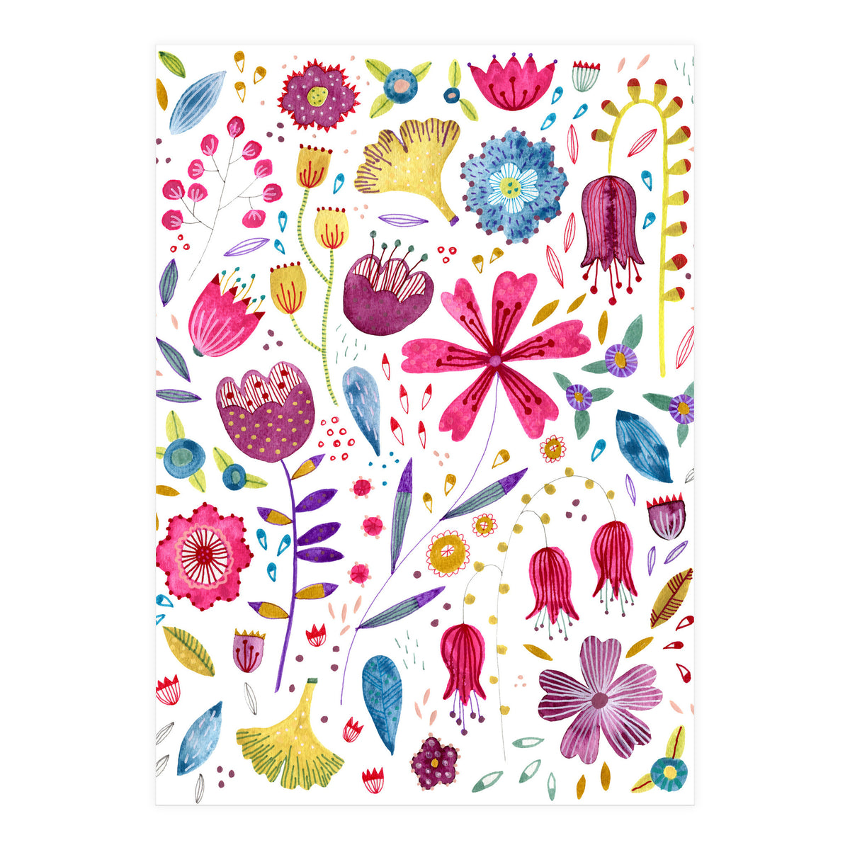 Autumn Hedgerow (Print Only)