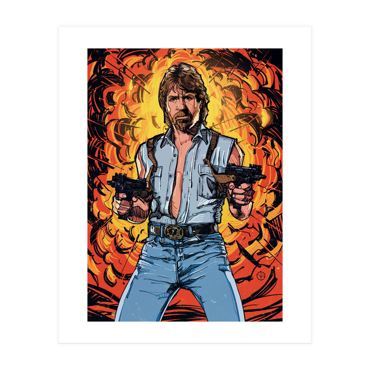 Chuck Norris (Print Only)