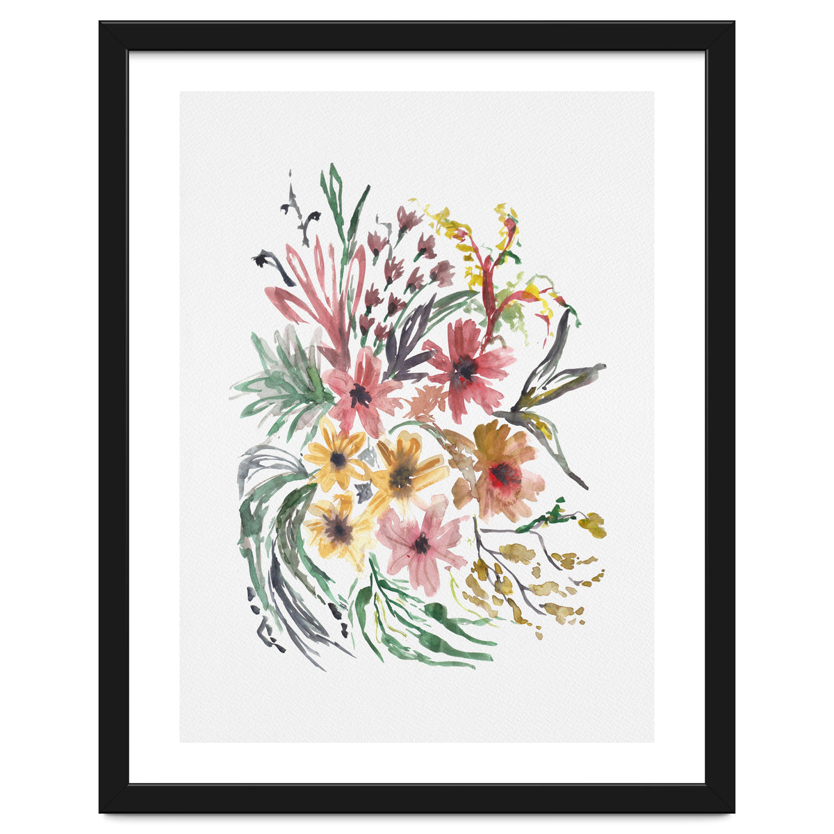 Earthy florals garden