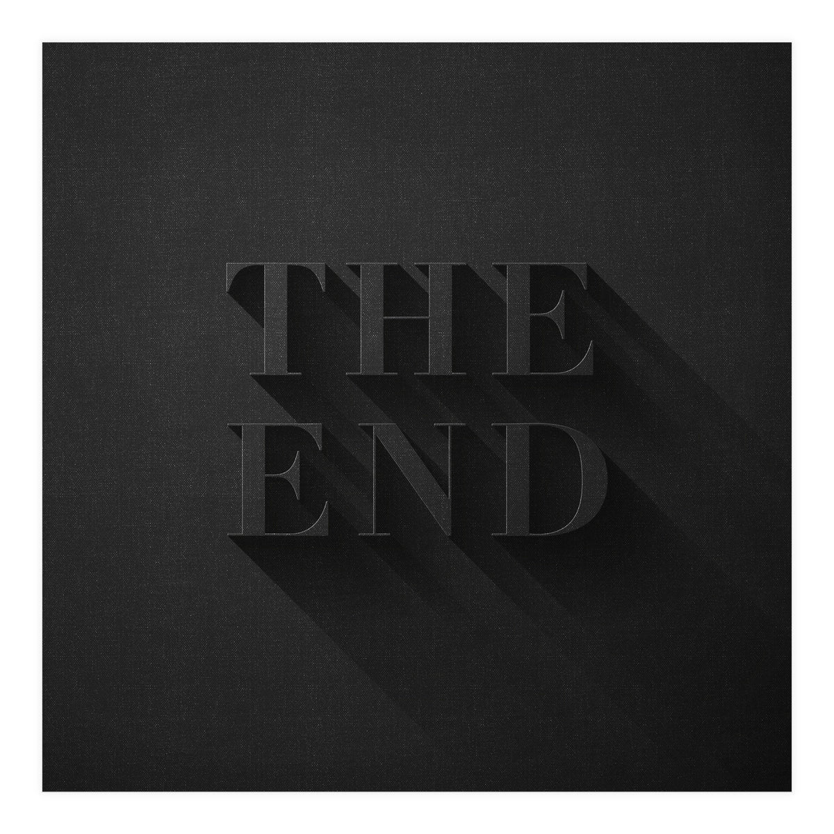 THE END (Print Only)