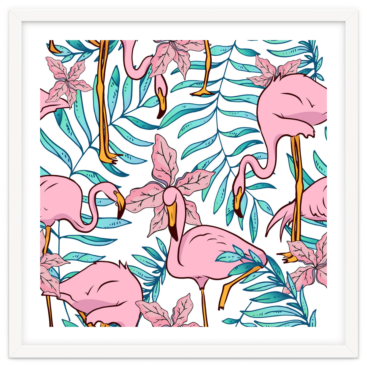 Boho Flamingo