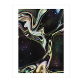 Glitch Black Space Nebula (Print Only) thumbnail