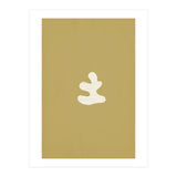 Olive green cut-out shapes (Print Only) thumbnail