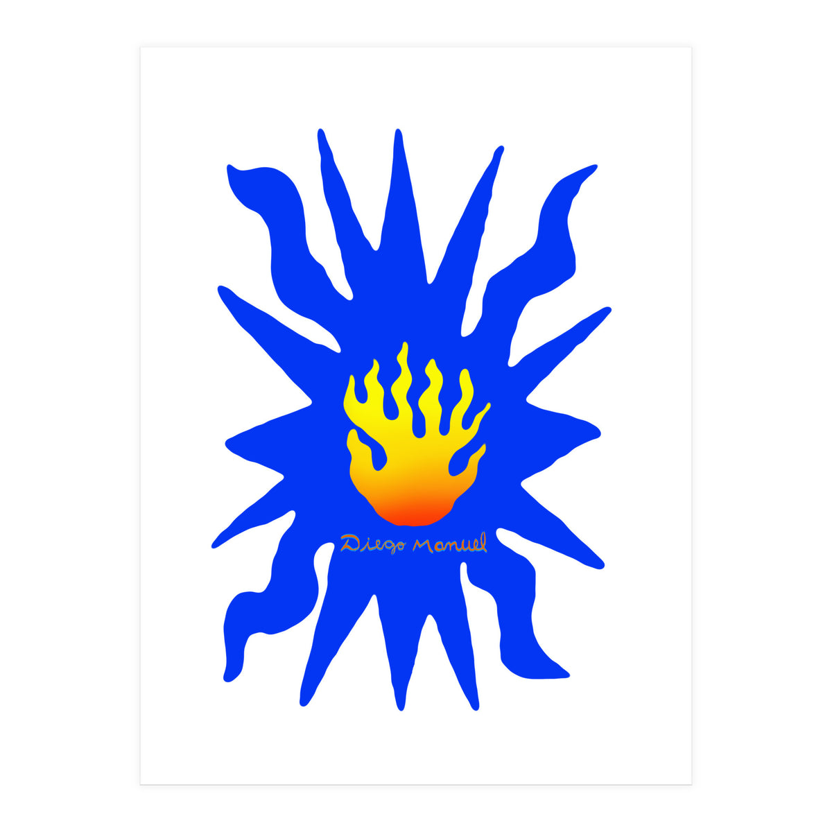 Fuego 41 Copia (Print Only)