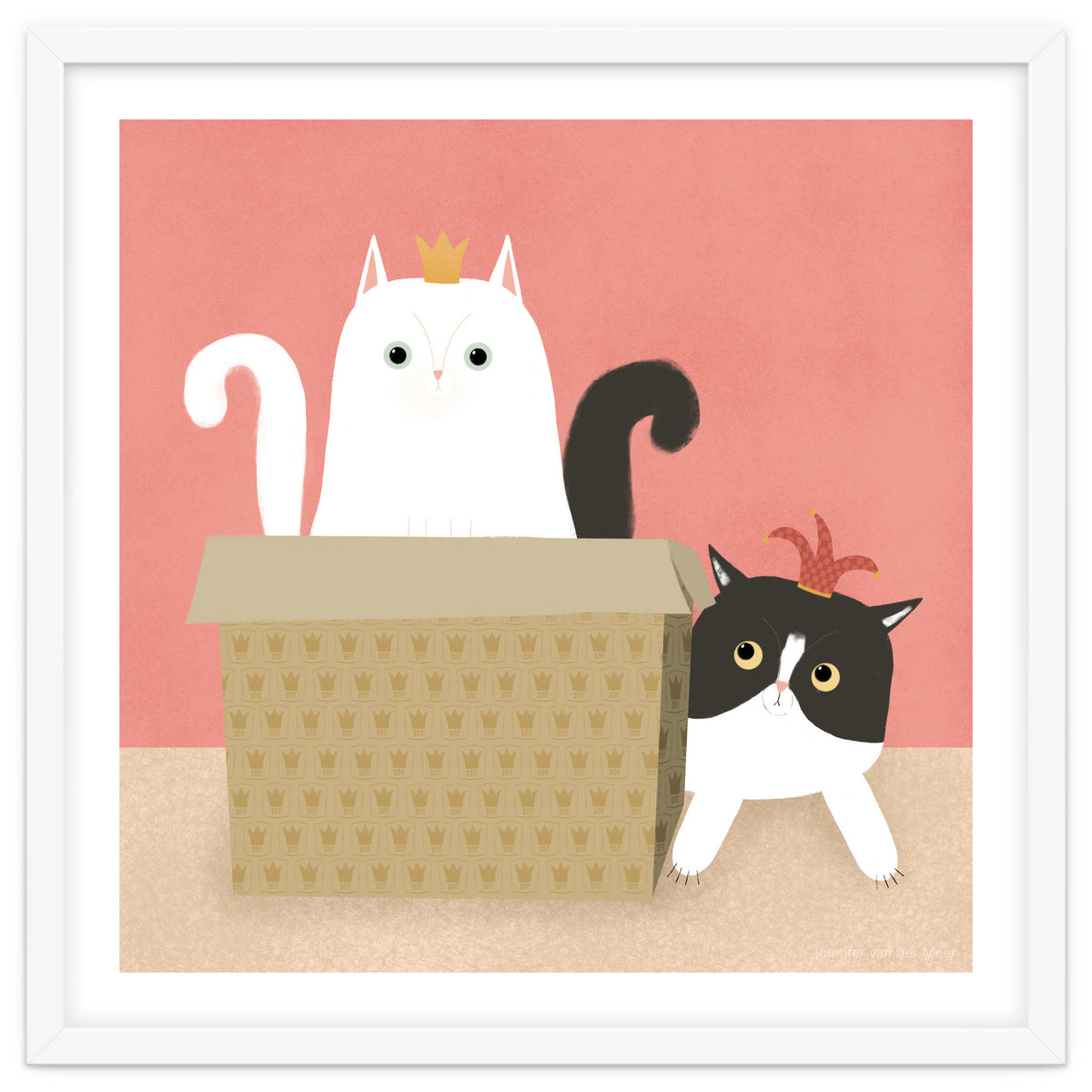 Cat 100: The queen and the jester