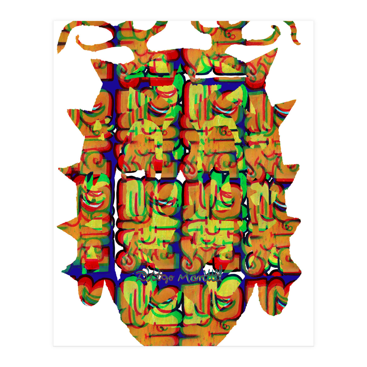 Graffiti Digital 4 (Print Only)