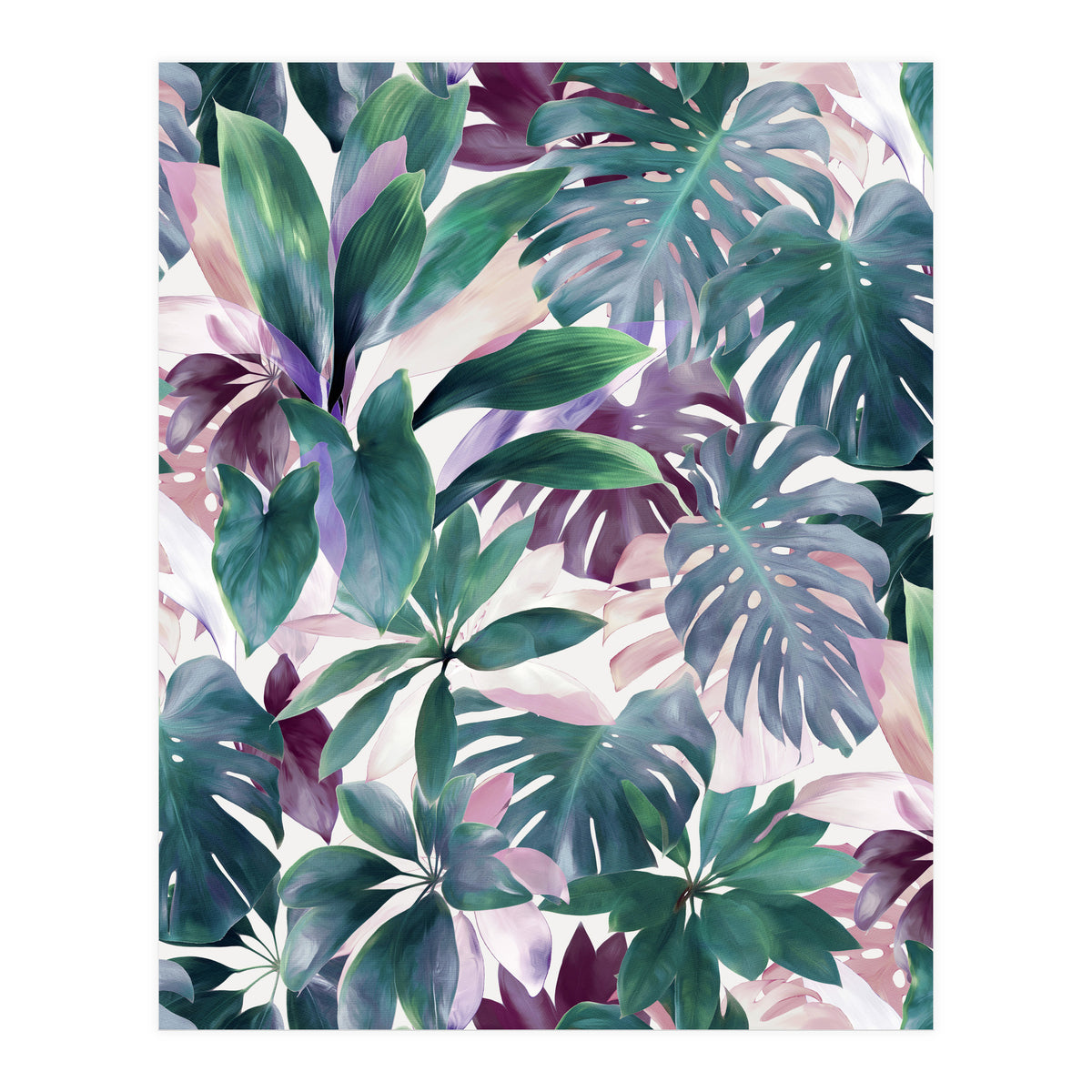 Tropical Emerald Jungle (Print Only)