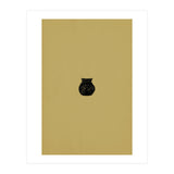 Olive green and black crock (Print Only) thumbnail