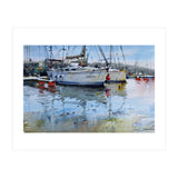 Yachts watercolor (Print Only) thumbnail