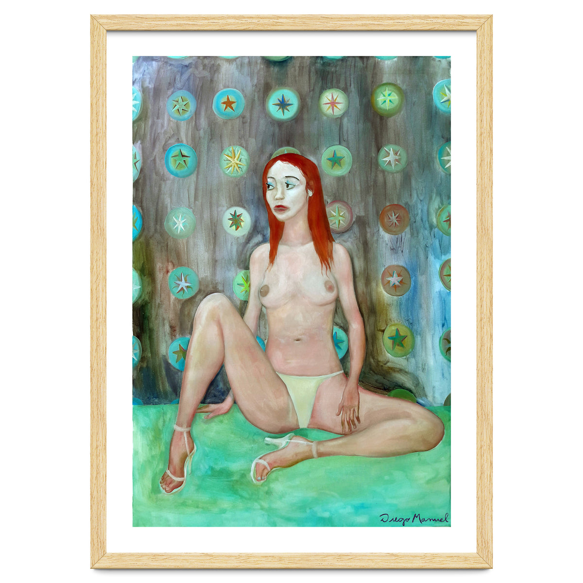 Retrato Con Estrellas