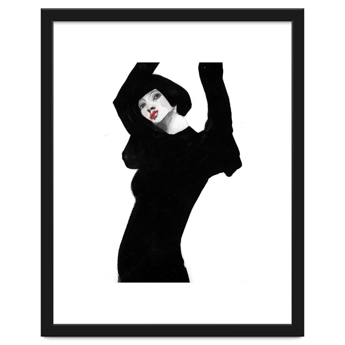 Untitled #11 - Woman in black