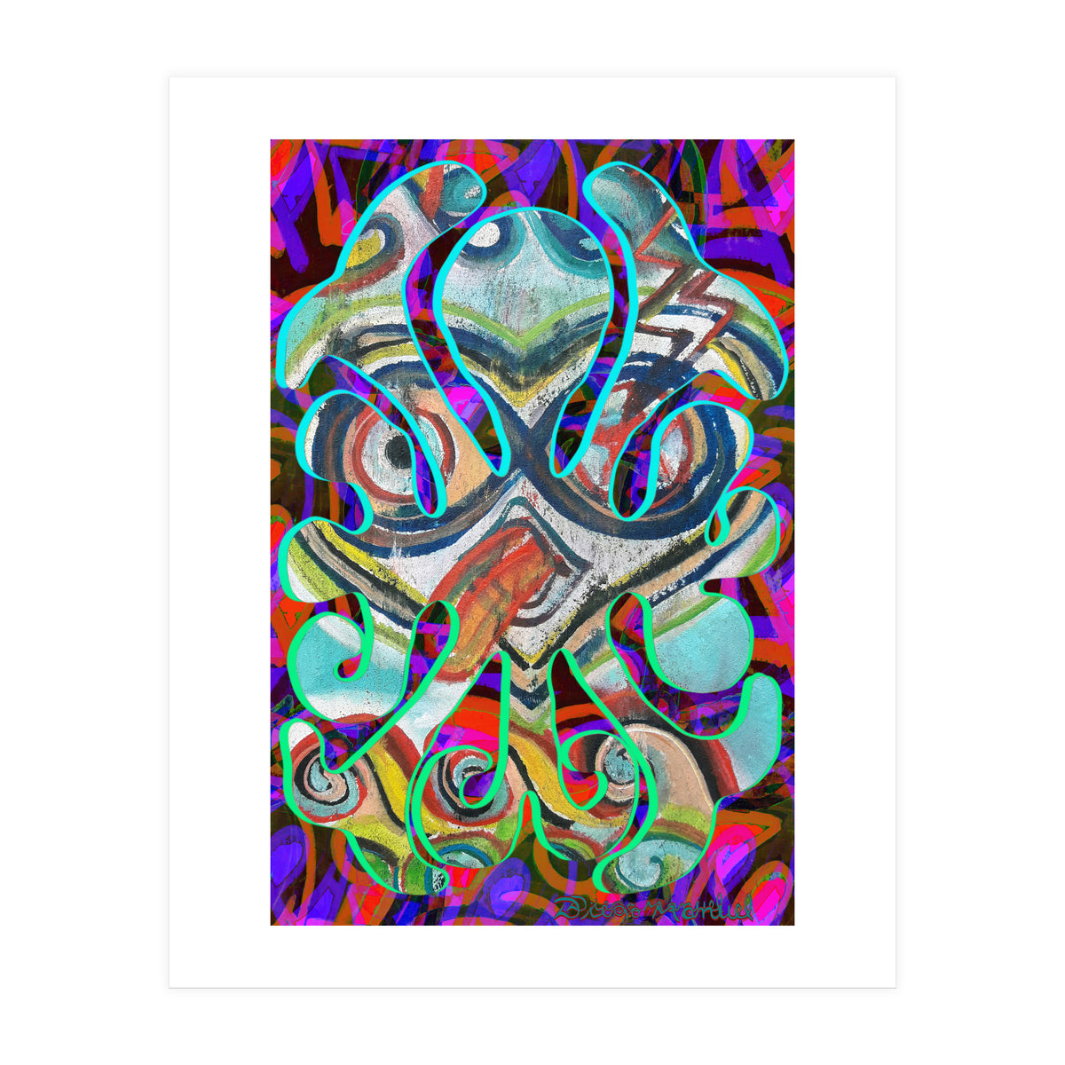 Pop Abstract 2023 Tapiz 56 (Print Only)