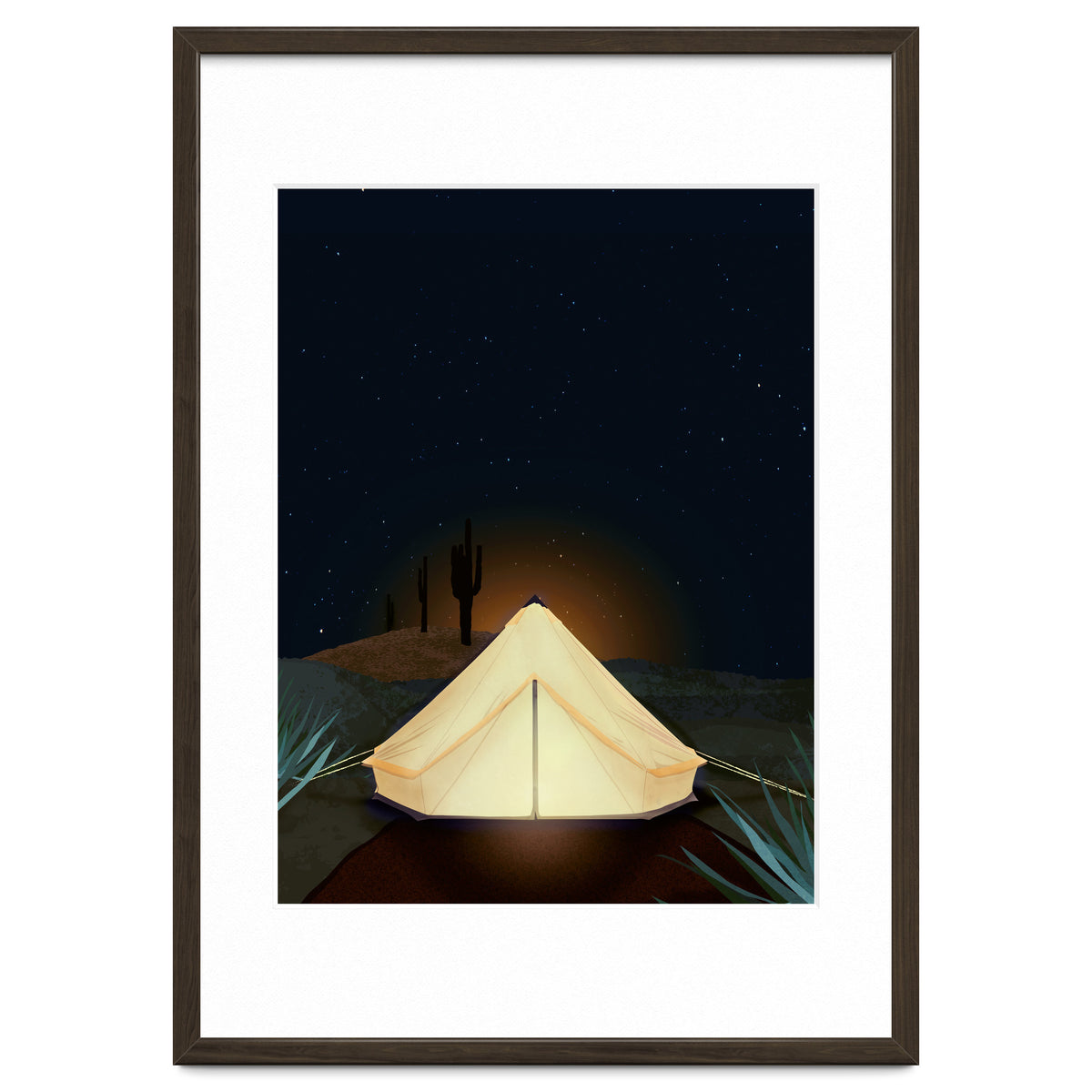 Tent at Night
