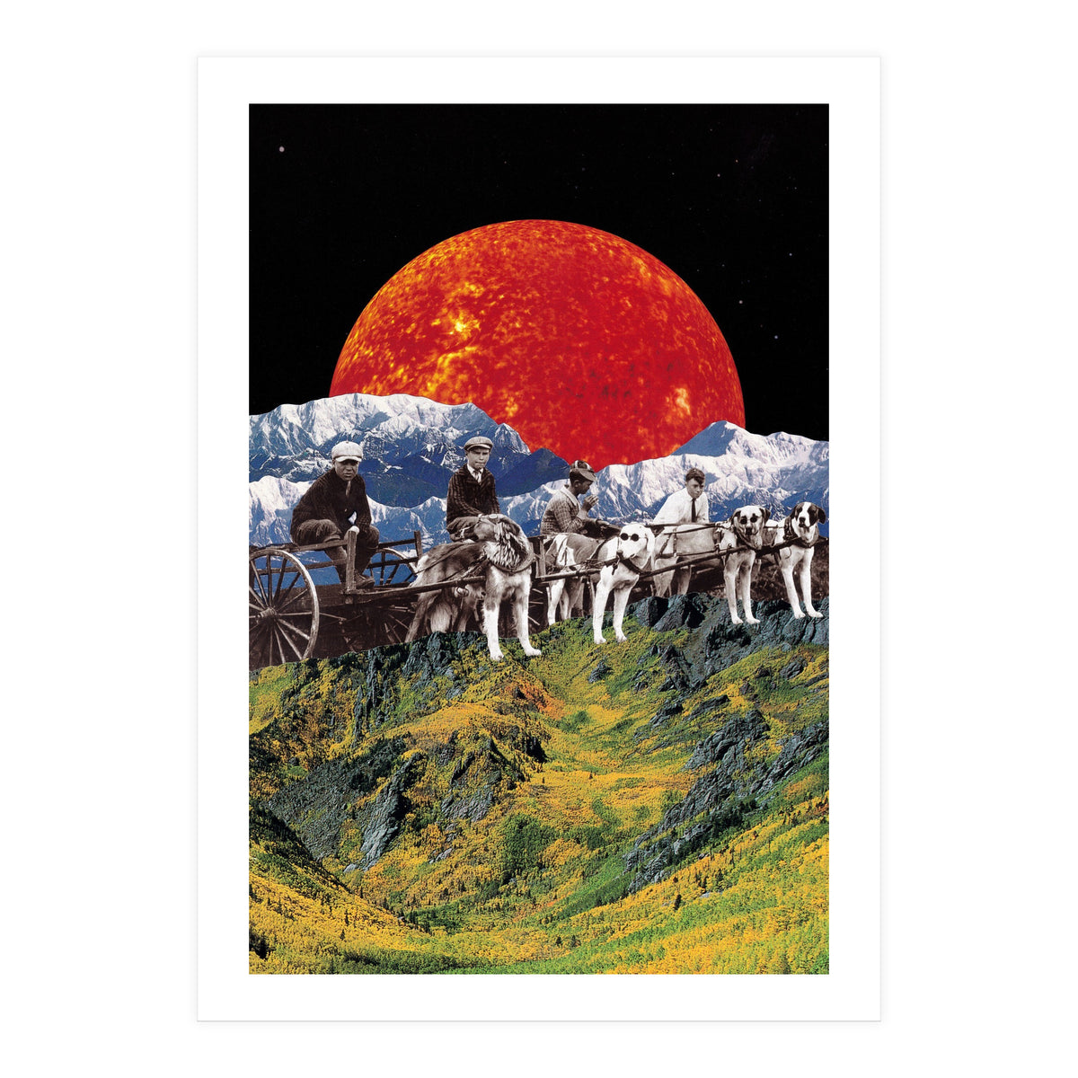 Downhill Racing Club (Print Only)