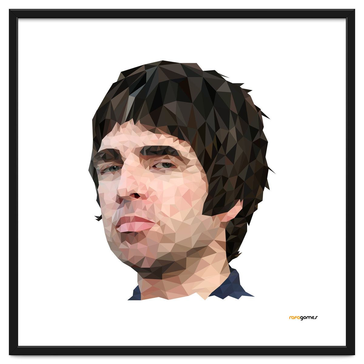Noel Gallagher Low Poly