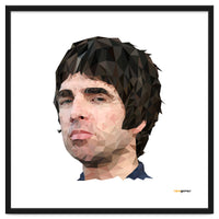 Noel Gallagher Low Poly