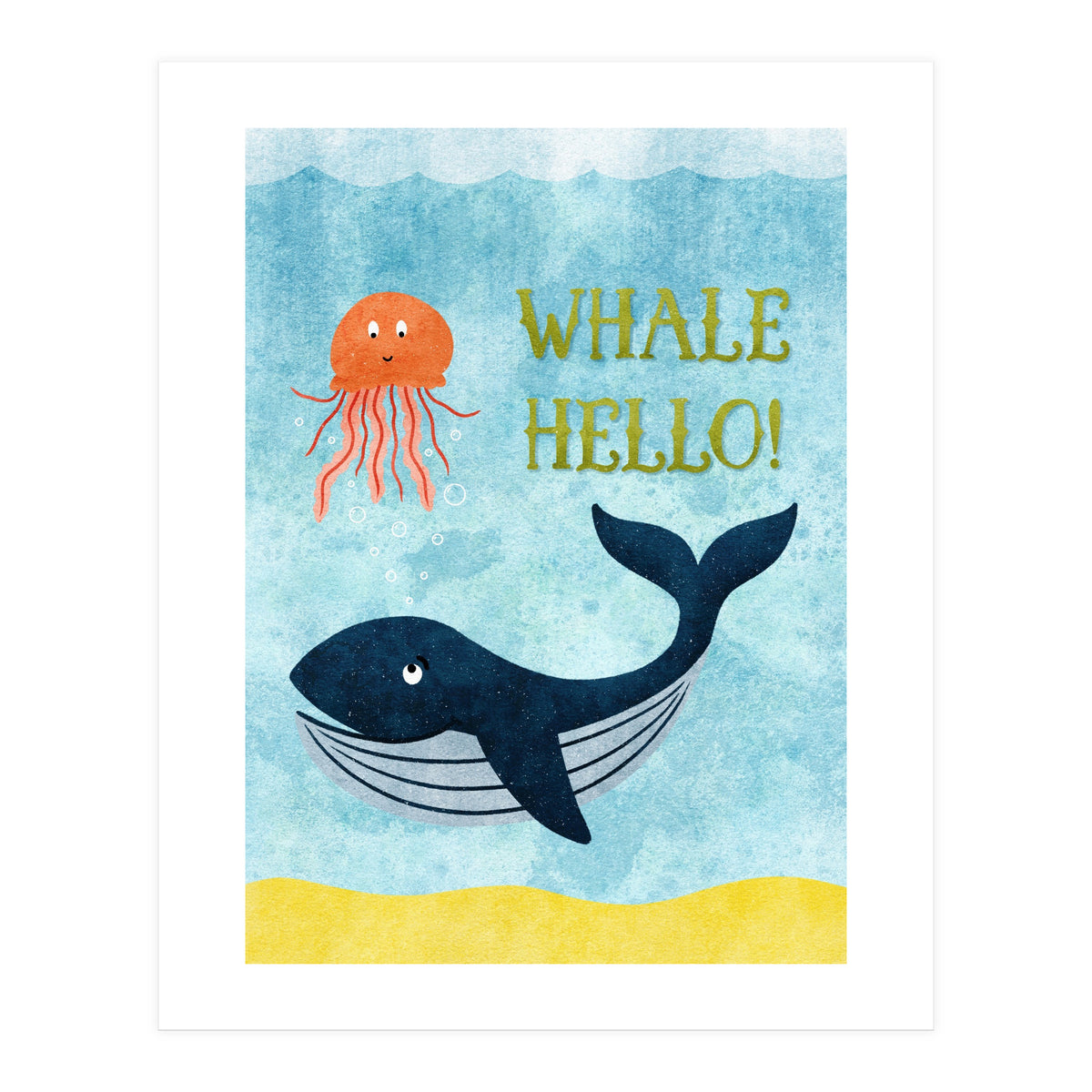 Whale Hello (Print Only)