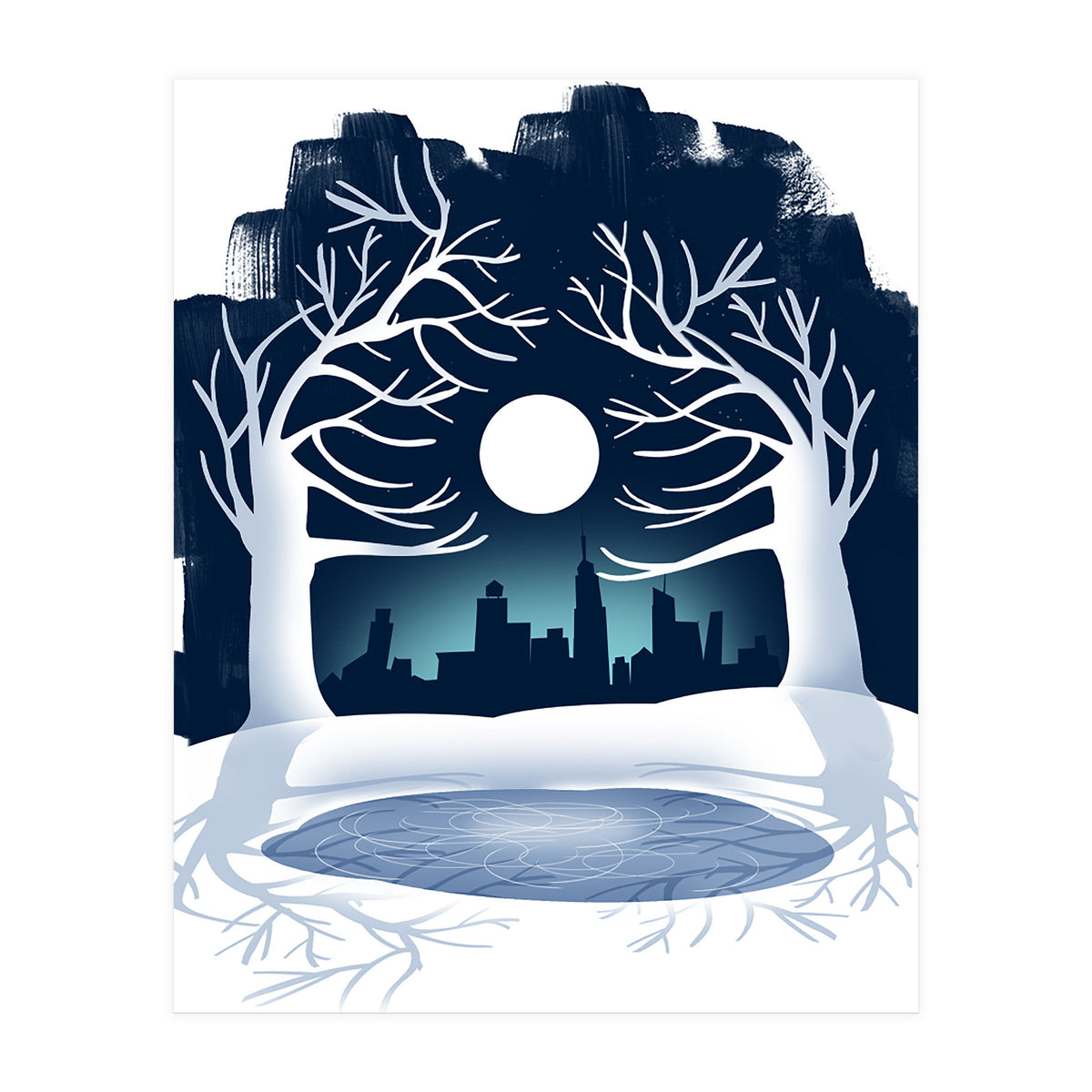 Winter City (Print Only)