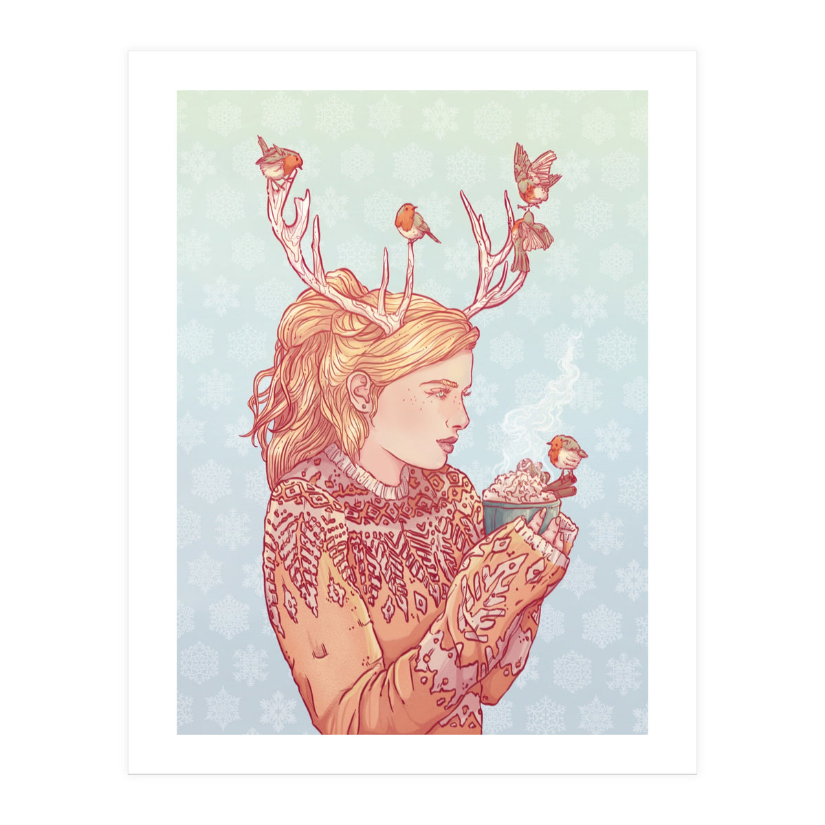 December Lady (Print Only)