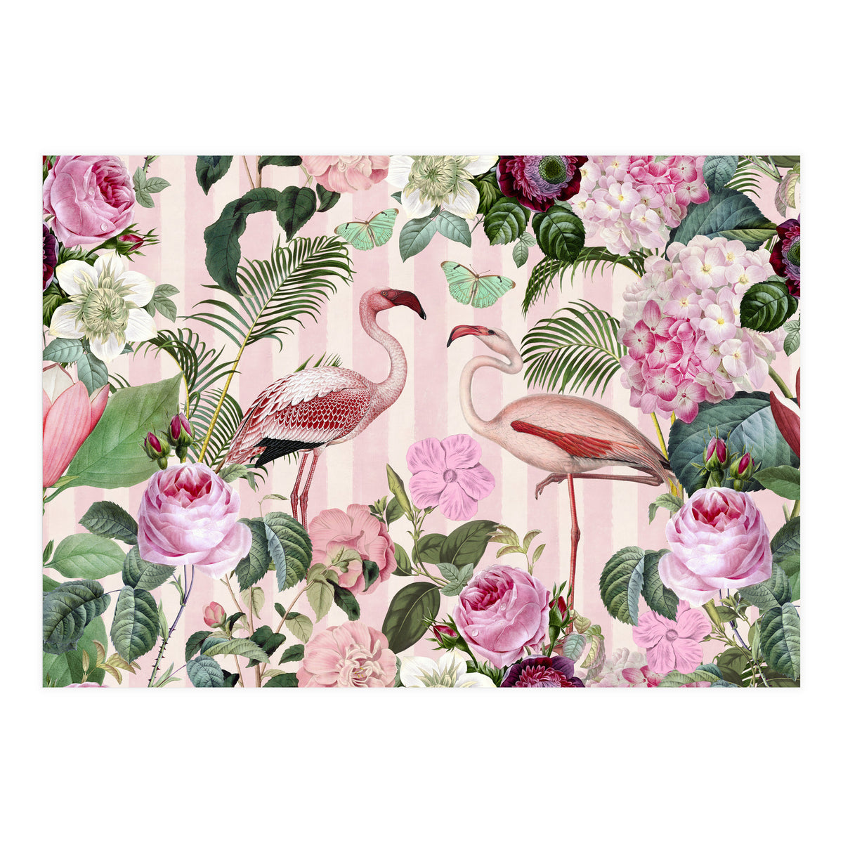 Flamingo Rendevous (Print Only)