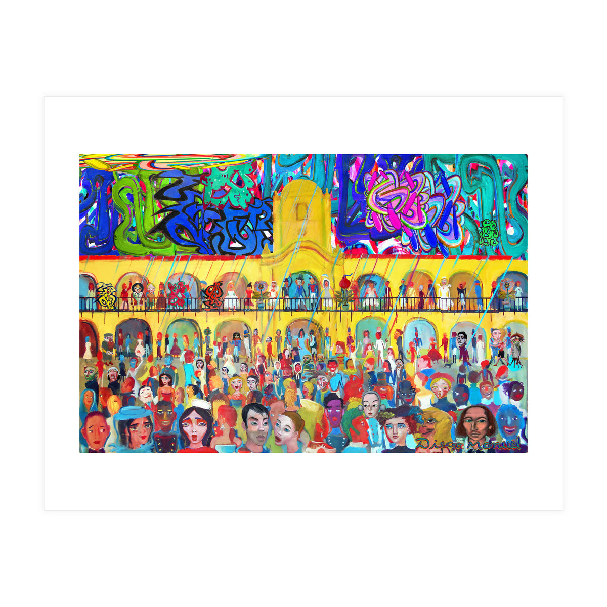 25 De Mayo Pop Digital 27 (Print Only)