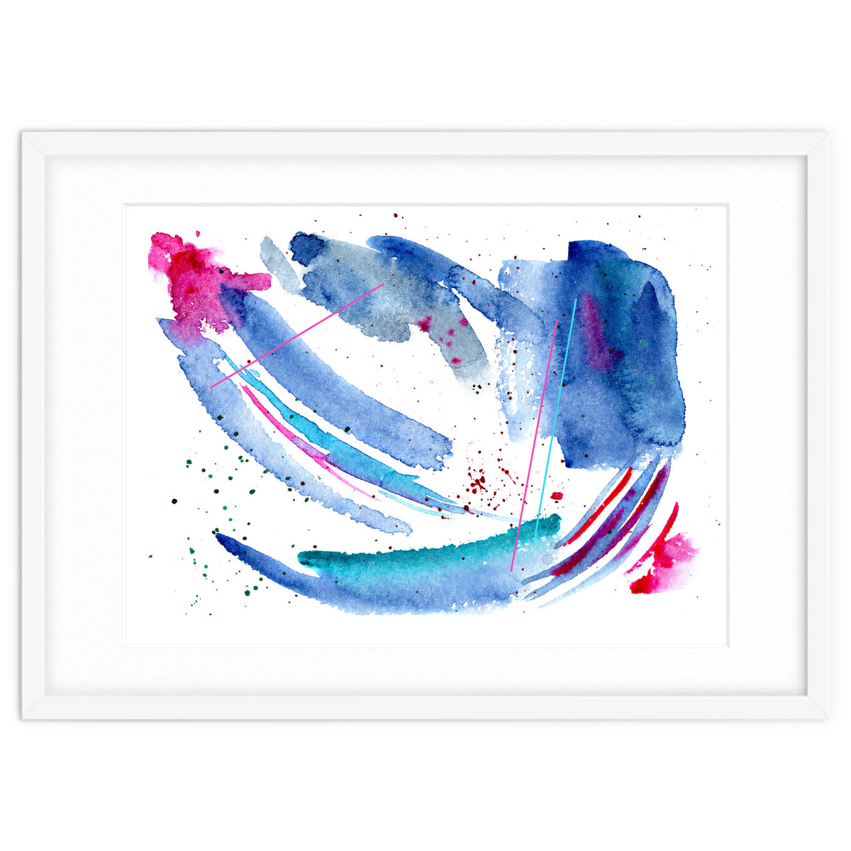 Happiness vibes || watercolor