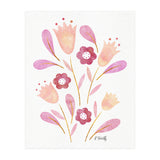 Watercolour Tulips | Pink (Print Only) thumbnail