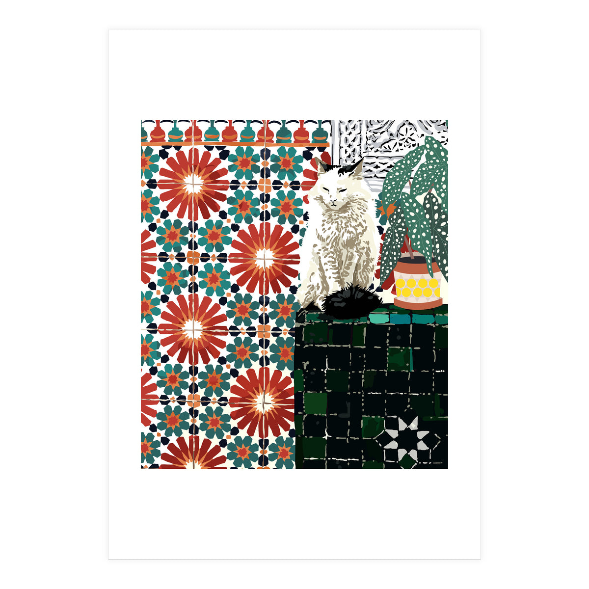 Bohemian Cat (Print Only)