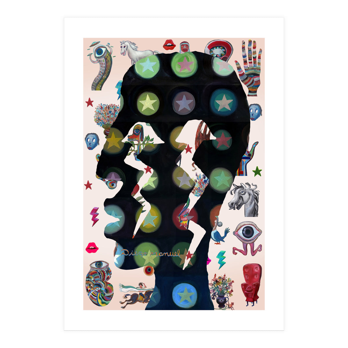 Perfil Con Rayos B 10 (Print Only)