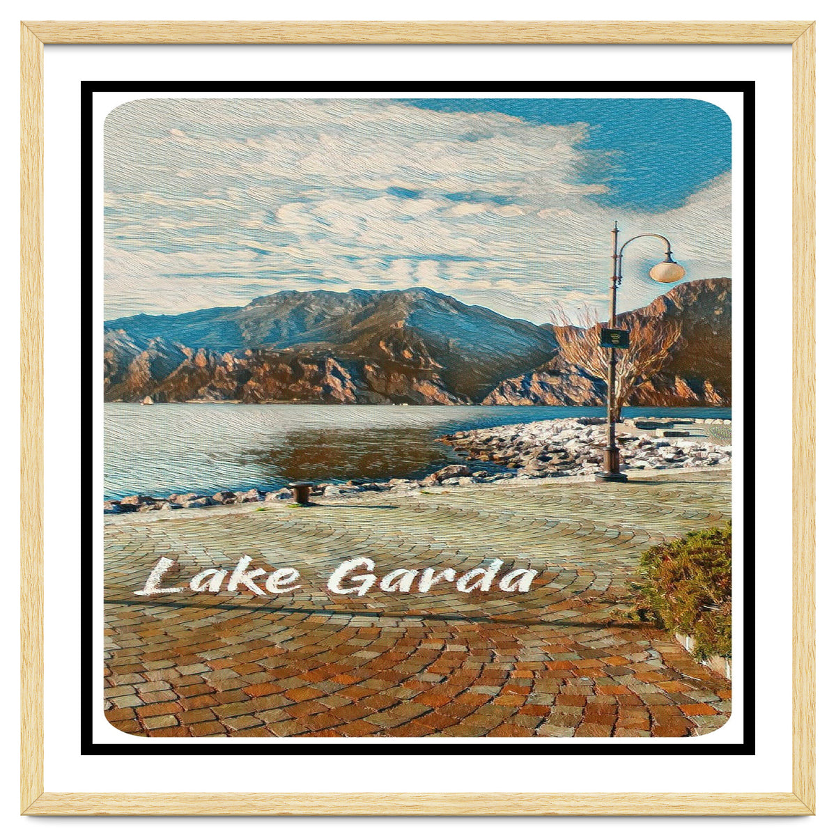 Calm Day On Lake Garda