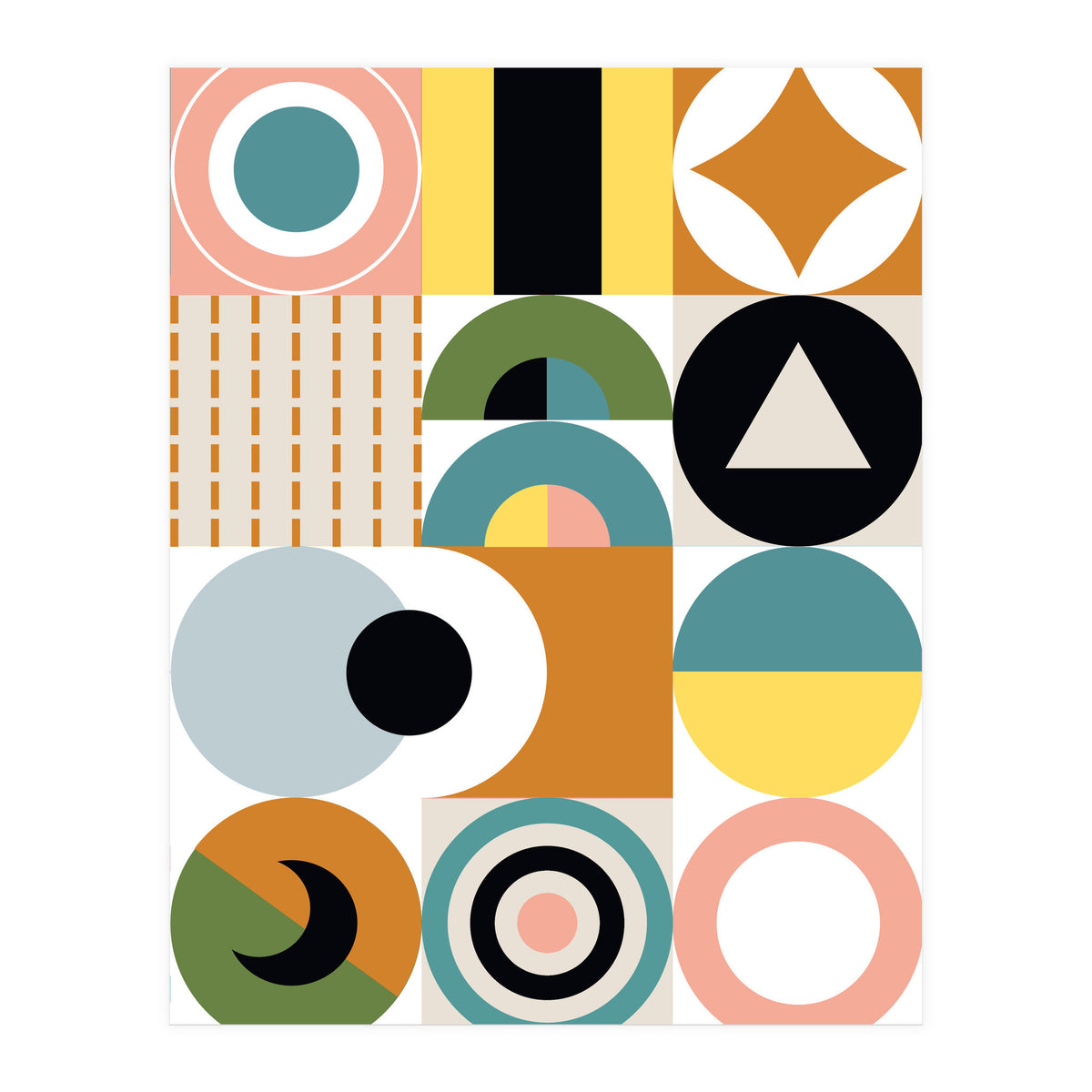 Mescolanza - Rebelion of Geometrica  (Print Only)