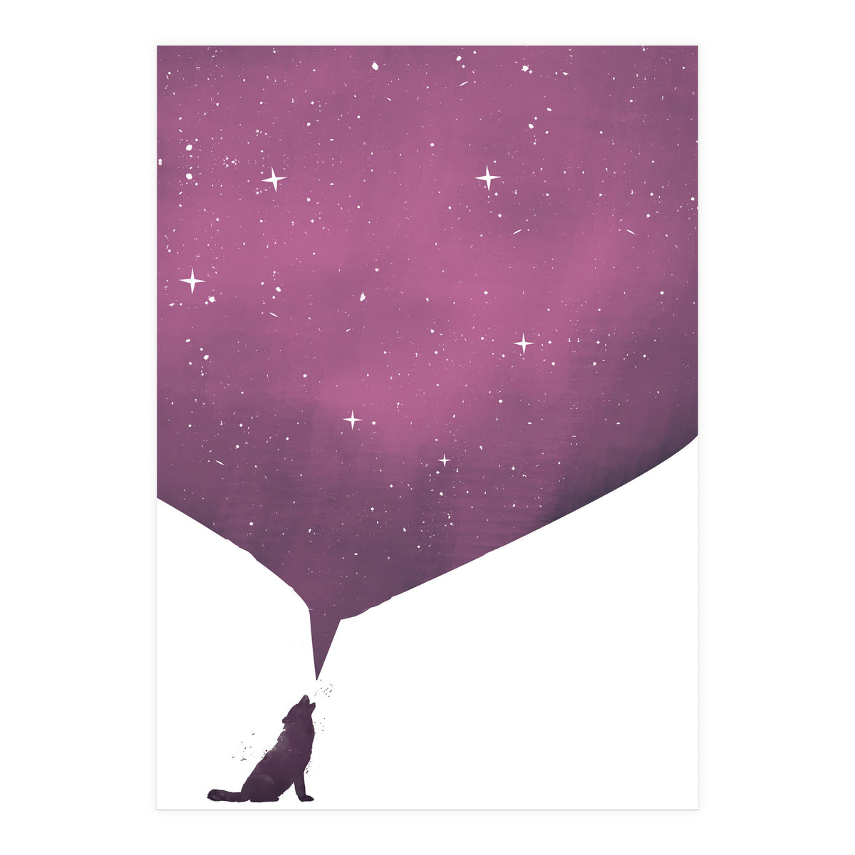 Wolf Song Ii (Print Only)