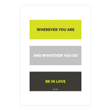 Be In Love - Rumi Quote Typography (Print Only) thumbnail