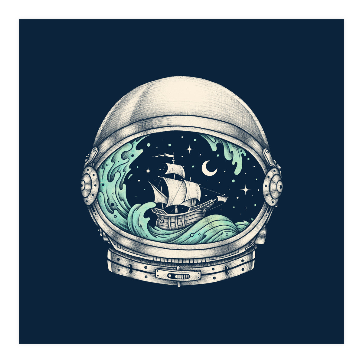 Spaceship (Print Only)