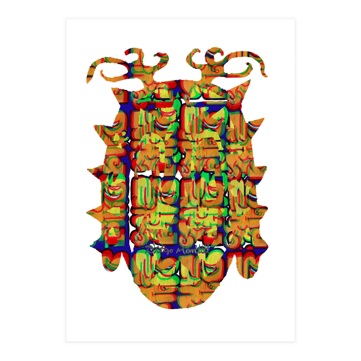 Graffiti Digital 4 (Print Only)