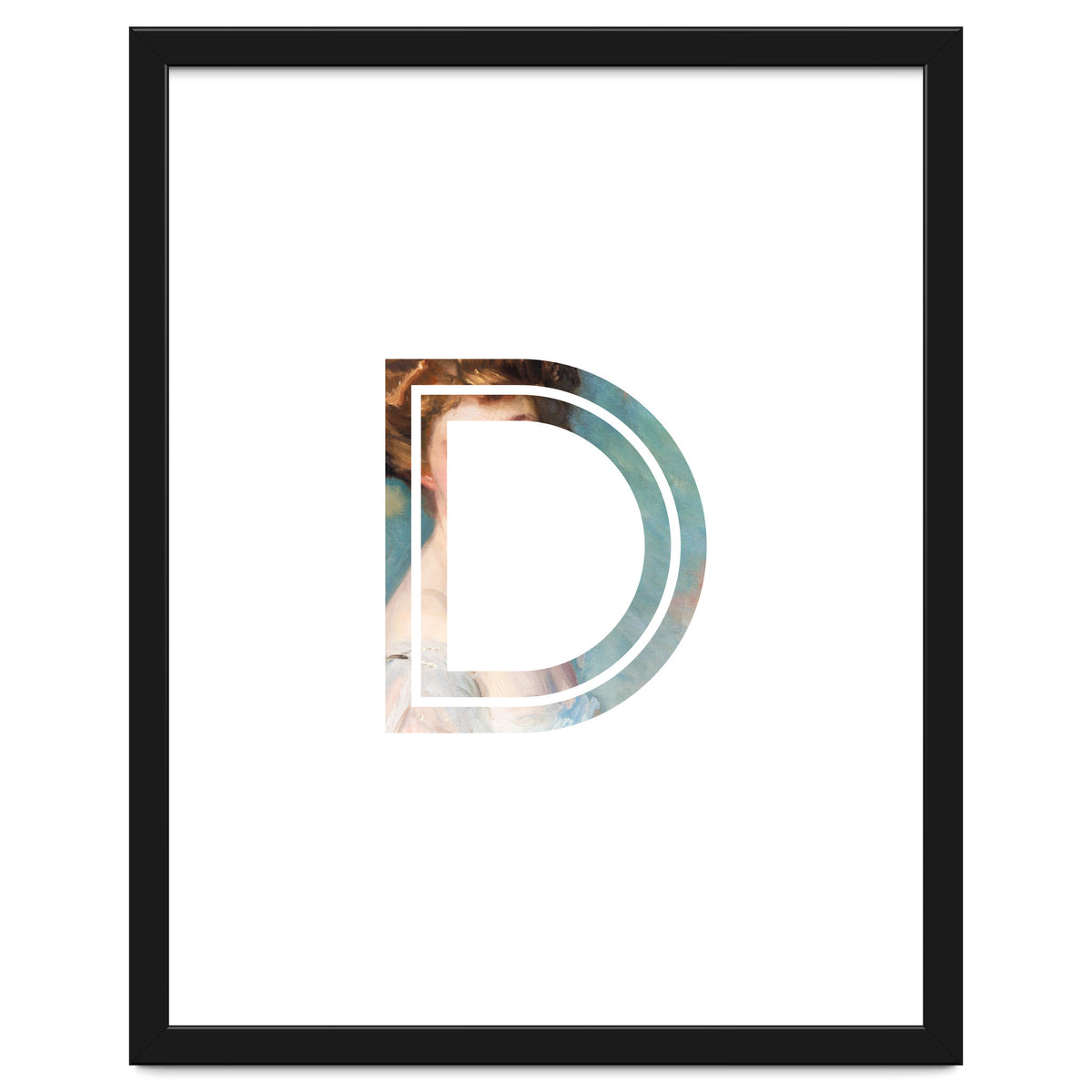 Letter D - (Impress)