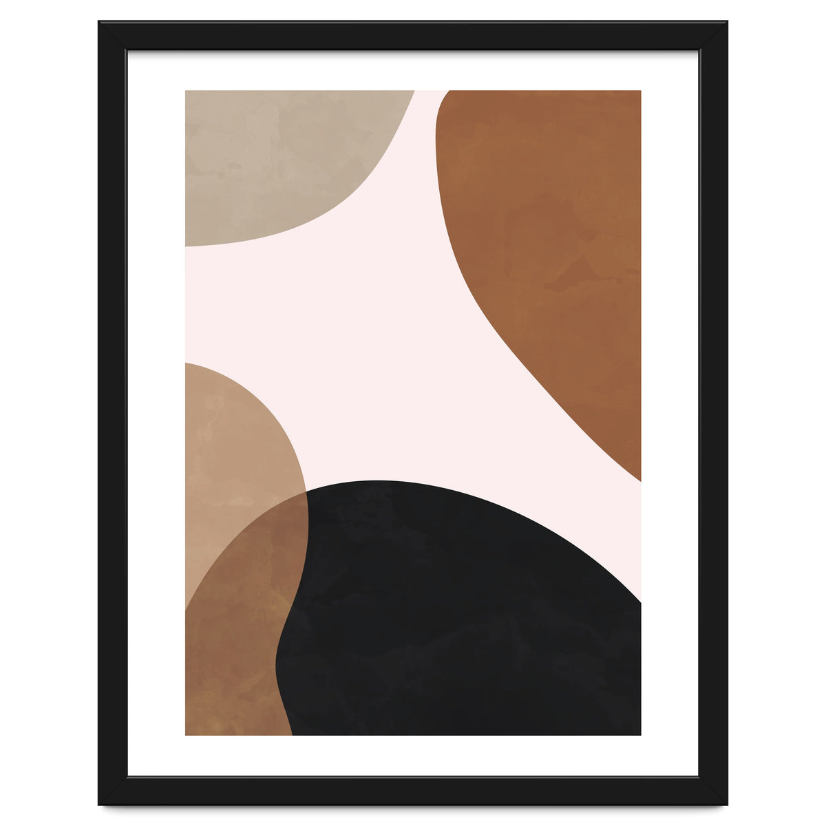 Abstract Shapes Scandinavian Art