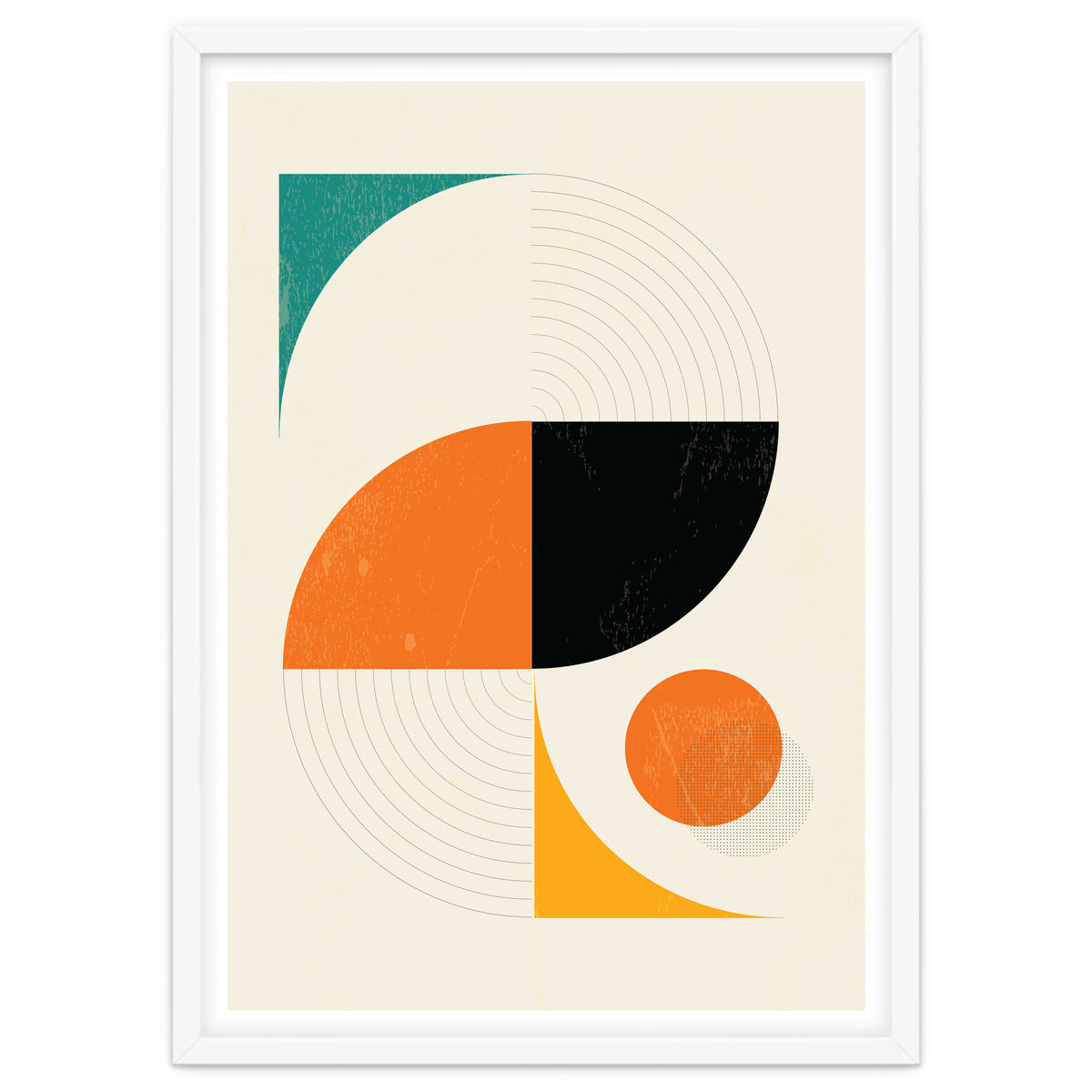 Mid Century Modern Abstract Pop