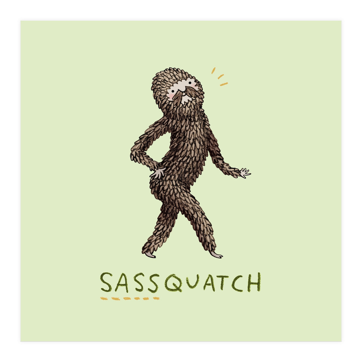 Sassquatch (Print Only)