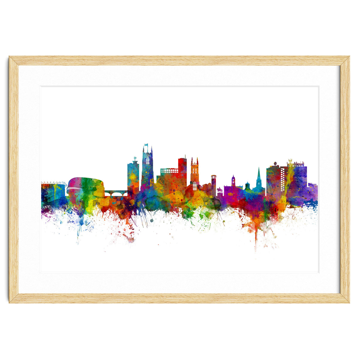 Derby England Skyline