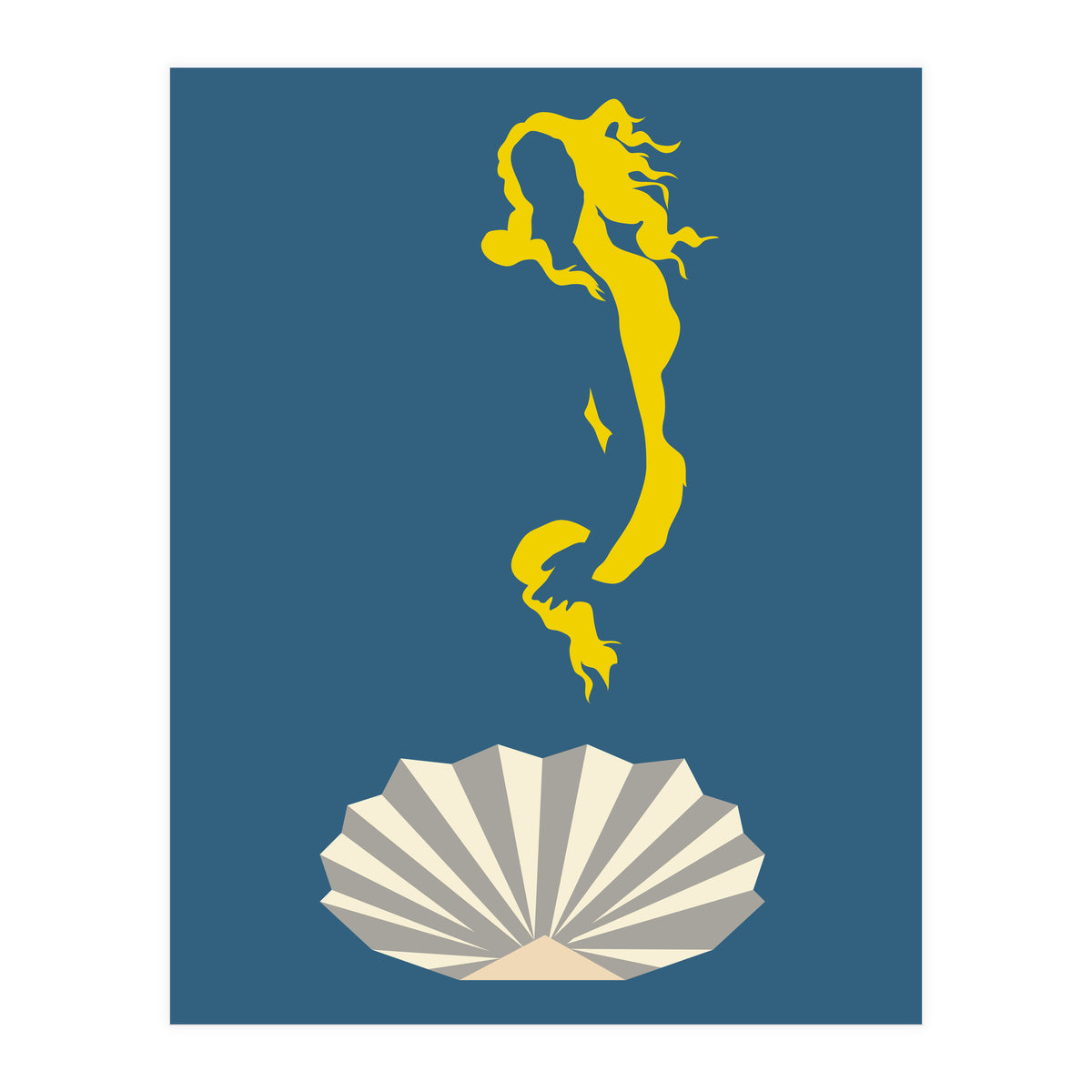 The Birth Of Venus Minimalist (Print Only)