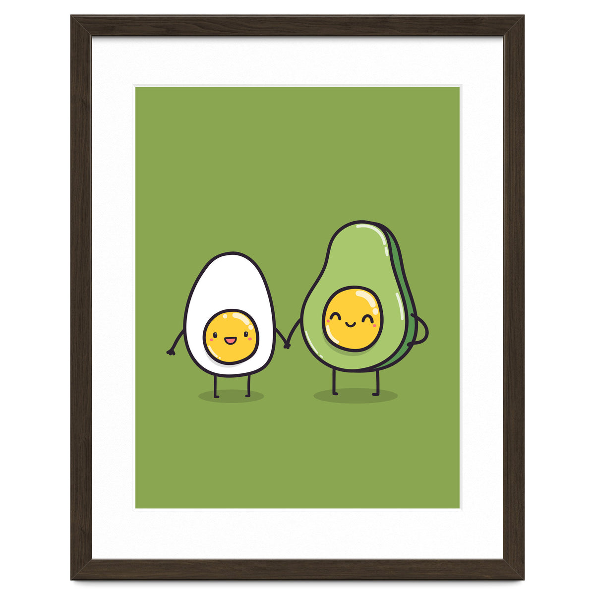 Egg Avocado best friends