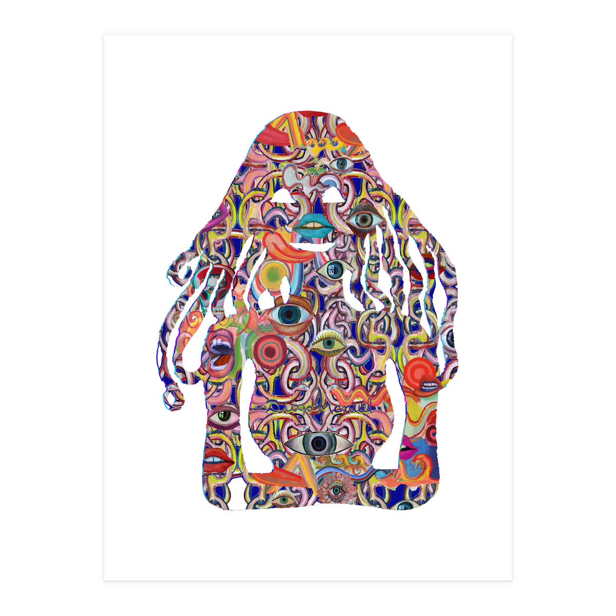 Mujer Digital 4 6  (Print Only)