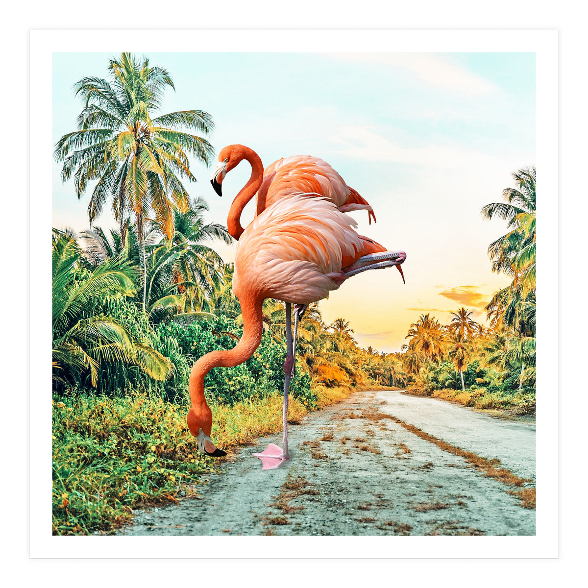 Flamingo Vacay (Print Only)