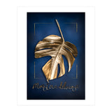 Golden Monstera (Print Only) thumbnail