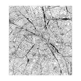 Paris White Map (Print Only) thumbnail