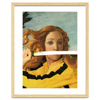 Venus of Sandro Botticelli and Beatrix Kiddo from Kill Bill