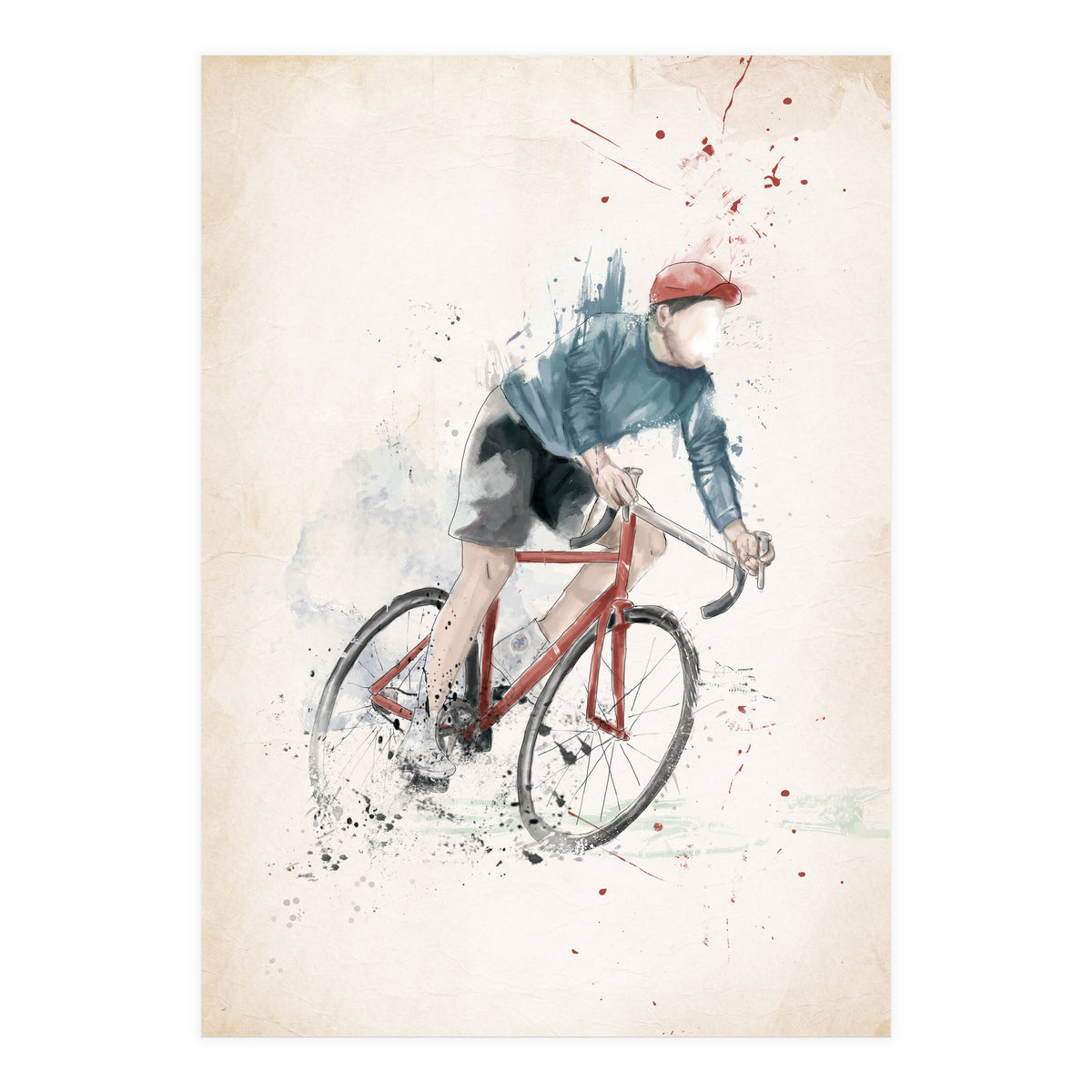 I Want To Ride My Bicycle (Print Only)